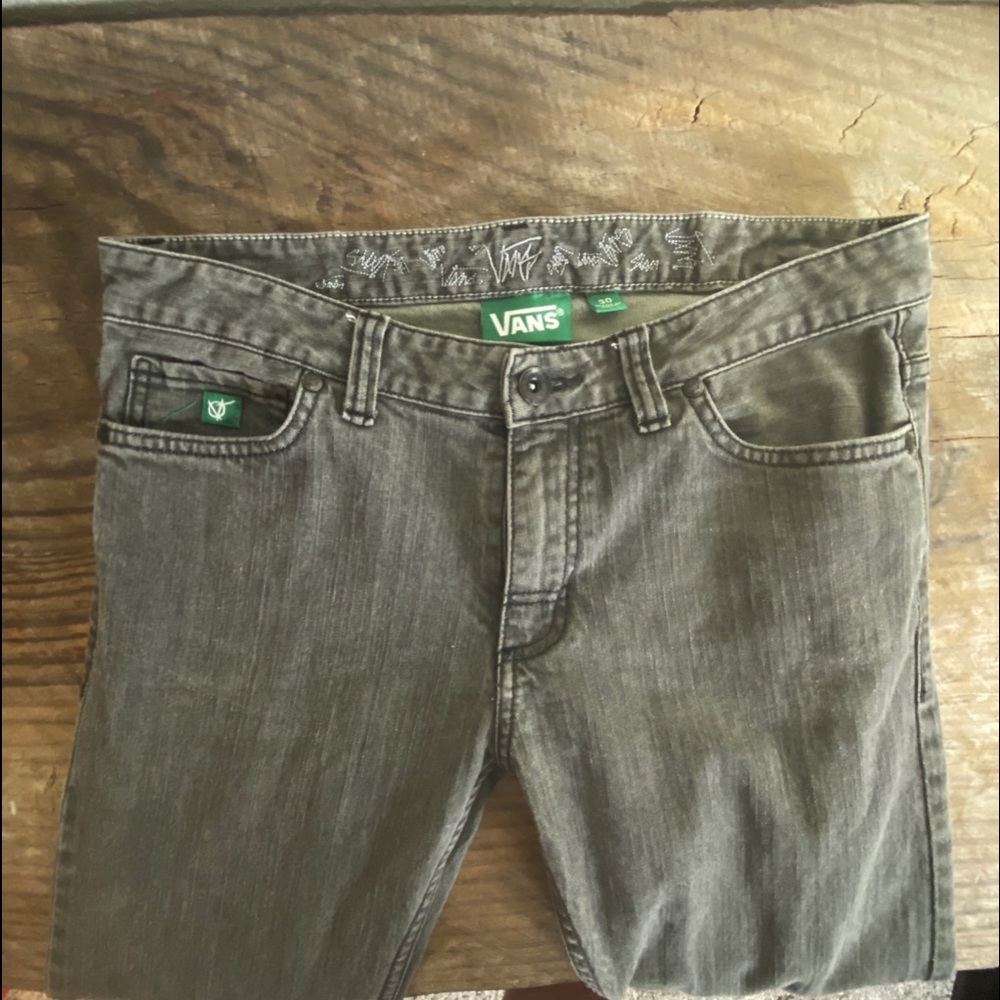 Vans men’s light wash skinny jeans 30x30 Nice